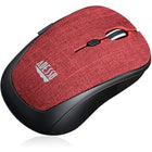 Adesso - iMouse S80R sans Fil Tissu de la Mini-Souris Optique - Rouge-La main de l'Orientation: Gauche ou à droite
