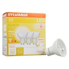 Sylvania - Ampoule DEL GU10 equivalente blanc vif 50 watts - Paquet de 3-Ampoule DEL GU10 de 4,5 watts de Sylvania, ces lampes DEL sont parfaites pour remplacer les hagolenes de 50W.