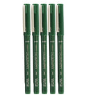 Marvy Uchida - Stylo de calligraphie - pointe 2 mm - vert - paquet de 5 (6506113G)-Couleur : Vert