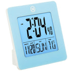 Marathon - Horloge numérique de table Cl030050bl, 3,75 x 3,75 x 1,5 po, bleu-Plastique bleu