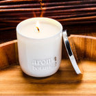 Aromabotanical – Petite bougie au parfum de citronnelle et de gingembre (16-AB/005 LG)-Cet élégant mélange d’huiles essentielles australiennes crée un environnement paisible propice à la relaxation.