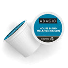 Adagio - Dosettes K-Cup de café Mélange maison - Torréfaction moyenne - Paquet de 24 – Torréfaction moyenne – 24 Paquet de 24-Dimensions : Dimensions : 9,5 cm l x 14 cm H x 18,9 cm P