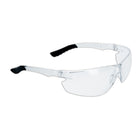 Techno - Lunettes de sécurité Techno, Transparent, Revêtement 4A-Lunettes enveloppantes légères et sans cadre