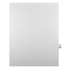Markmaker - Intercalaires imprimes Legal, Blanc, 1/25th coupe, format lettre, sans trous, 25 tabs/PQT, 5 PQT/Boite, Numero 143-Intercalaires imprimes Legal