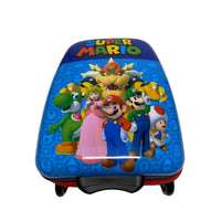 Bioworld - Super Mario Valise rigide moulée 16"-Coque ABS imprimée avec doublure 100 % polyester