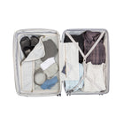 Air Canada - Valise rigide à roulettes pivotantes de 28 po Optimum Collection - Gris clair-Serrure TSA intégrée à 3 chiffres