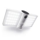 Projecteur Wi-Fi intelligent Geeni Sentry et caméra de sécurité HD 1080P, blanc-L'alarme sirène (100 décibels) alerte les voisins et éloigne les visiteurs indésirables - la sirène peut être déclenchée par le mouvement ou activée via l'application Geeni
