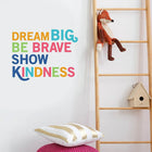 WallPops - Rêvez grand citation de mur-Peel and Stick, repositionnable