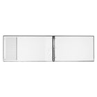 Bindertek - Reliure de format grand livre à 3 anneaux de première qualité - 2 po - feuilles de 11 x 17 po - noir-Convient aux documents de 11 x 17 po