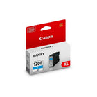 Canon - Réservoir d'encre PGI-1200XL cyan, haut rendement-Les réservoirs d'encre originaux Canon vous assurent des photos et des documents durables de qualité