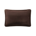 Designer Ashlin  Presse-papier Wexford  Cuir de vachette Toscane  Brun foncé-Taille globale de 4.1"x2.7"