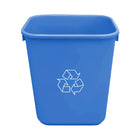 Global Commercial Products - Corbeille A Papier De Recyclage Souple 39L - Bleu - Paquet de 4-Permet une gestion pratique des déchets de pose