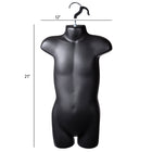 Eddie's - Formes suspendues pour enfants - Plastique dur - Noir - Paquet de 3 (155745-3)-Noir