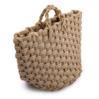 Truu Design - Panier de rangement tressage épais, 11.75 x 11.75"-Matériau: fait de jute naturel de haute qualité, sans danger pour les enfants et promet un long cycle de vie