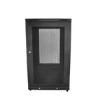 StarTech ® Bâti de serveur, boîtier de 31 po de profondeur, 18U-Fixez l’équipement au-dessus du bâti avec un panneau de plafond qui est doté de trous de ventilation carrés qui sont compatibles avec les écrous à cage