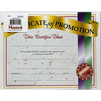 Flipside – Certificat d’avancement 1, 36/paquet (H-VA509)-De la prématernelle au secondaire