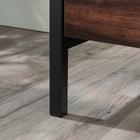Sauder - La Collection Market Commons Classeur lateral - Finition Rich Walnut-Finition Rich Walnut avec des accents Slate Gray.
