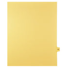 Markmaker - 25 tabs/PQT, 5 PQT/Boite, Intercalaires imprimes Legal, Chamois, 1/15th coupe| format lettre, sans trous, Numero 192-Intercalaires imprimes Legal