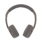 BuddyPhones Play+ Casque Bluetooth - Gris-Écoute sûre et flexible: 3 paramètres de volume différents: 94 dB, 85 dB et 75 dB.