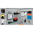Fellowes® - Plaque signalétique pour Partitions Additions-Personnalisez le texte ou les graphiques que vous désirez afficher  