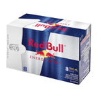 Red Bull - Boisson énergisante - 250 ml - paquet de 8 -Une canette de boisson énergisante Red Bull de 250 ml contient 80 mg de caféine, soit environ la même quantité qu'une tasse de café filtre.
