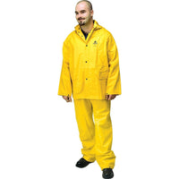 Zenith Safety - Vêtement Imperméable Résistant Aux Flammes Rz500, 4T-Grand, Jaune, paquet de 2-Couleur Jaune