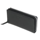 Club Rochelier - Pochette zippée avec rabat - Noir-Fermeture à languette