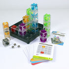 ThinkFun - Gravity Maze-Comprend 1 grille de jeu, 10 tours de labyrinthe à gravité, 3 billes en acier inoxydable, 60 défis de débutant à expert, des instructions
