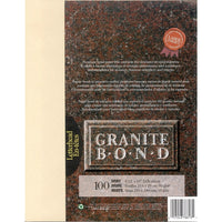 Papier St. James Granite Bond, ivoire, 24 lb (90 g/m2), 216 x 279 mm (8 1/2 x 11 po), 100 feuilles/emb.-Papier bond de qualité supérieure, 24 lb (90 g/m2), aspect granit