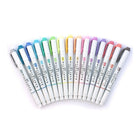 Zebra − Surligneurs Mildliner à double extrémité − couleurs fluorescentes variées − paquet de 5-Ne déteint pas