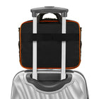 Classic Clamshell Sacoche pour Ordinateur Portable 13,3 po, Noir et Orange-10