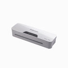 Fellowes - Offre groupée avec plastifieuse 9, 5 po et 200 pochettes 3 mil format Lettre-Plastification à chaud polyvalente de pochettes de 3 mils ou 5 mils ainsi que de pochettes à froids.