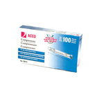 ACCO - Compresseur d'attache à broches Premium - Style 123C - centre 2 3/4 - paquet de 100-Compresseur pour attache à broches Premium