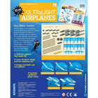 Thames & Kosmos - Kit d'expérience STEM Avions Ultra-légers-Construisez cinq types d'avions différents avec différentes configurations d'ailes