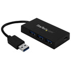 StarTech ® Concentrateur USB à 4 ports, USB-A vers 3 ports USB-A et 1 USB-C (HB30A3A1CFB)-Connectez des périphériques USB-C au port traditionnel USB-A de votre ordinateur portatif