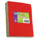 Chenille Kraft - Retailles de feutre Ck3904 multicolore de Creativity Street, 9 x 12 po, 60/paquet (CK-3904)-Retailles de feutre pour les projets scolaires