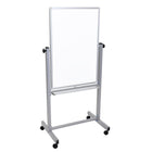 Luxor – Tableau blanc magnétique réversible 24 po x 36 po (L720)-Le tableau blanc mobile magnétique et réversible Luxor L270 de 24 po x 36 po est conçu pour la salle de classe, la salle de rénunion et plus. Il est doté de quatre roulettes pour une mobilité améliorée.