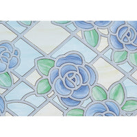 Fablon - Film de fenêtre Bleu d'Amiens lot de 2-Fablon plastique collant au dos