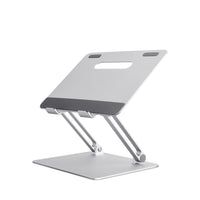 ShoppingAll - Support réglable pour ordinateur portable - Argent-Fabriqué en alliage d'aluminium de première qualité