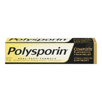 Polysporin − Onguent antibiotique complet soulageant la douleur − 15 g-Contient 3 antibiotiques de protection contre l’infection pour accélérer la guérison et soulager la douleur