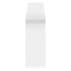 Monarch Specialties - 2429 Table D'Appoint 48 po L - Console D'entrée Blanc-Garantie : 1 an limite pour les pieces