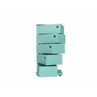 Simply - Unité de stockage 14.96"W x 10.43"D x 28.35"H - Teal-14,96 po (L) x 10,43 po (P) x 28,35 po (H)