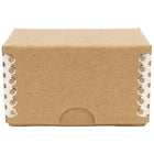 Jam PaperMD – Étui pour cartes professionnelles en plastique, kraft brun, 5/paquet-Dimensions : 2 1/4 haut. x 3 1/2 larg. x 2 prof. (po)