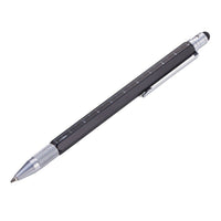Stylo à bille multitâche Troika Construction Slim - Noir -Stylo à bille fin et multitâche
