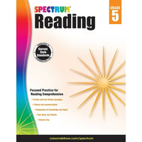 Livre numérique : Spectrum - Spectrum Reading, 704583-EB, 5e année-Vous recevrez deux courriels : le premier confirmant la totalité de votre commande et le second comportant un lien de téléchargement. Vous pourrez utiliser le lien de téléchargement immédiatement ou plus tard, comme vous le voulez.