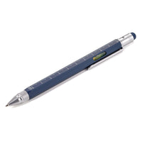 Troika - Stylo Bille Multitâche Construction - Bleu-Stylo à bille multitâche
