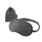 Habitu - Masque de sommel avec pochette de voyage - Gris-Masque de sommel
