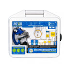 Explore One - Explorez un ensemble de 45 microscopes 900X avec etui-Le microscope classique original 28 pieces 900X vous en offre desormais plus avec 45 pieces dans l'ensemble. Sont inclus tous les outils necessaires pour observer les diapositives preparees incluses, faire eclore les œufs inclus de vraies crevettes de saumure et pour rassembler et stocker les specimens collectes sur le terrain.