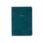 Ecolo Style Journal - 6" x 8" - Palmes vertes-Faux cuir vert
