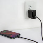 Scosche - câble de recharge et synchronisation Strikeline USB-A à Lightning - 1,2 m (4 pi) - noir/gris-Conçu pour offrir des taux rapides de transfert, et une recharge et synchronisation d’une grande efficacité